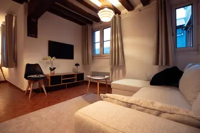 Télévision ou salle de divertissement dans l'établissement 5 personnes 50 m2 hyper centre