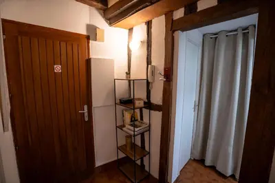 Plan de l'établissement 5 personnes 50 m2 hyper centre