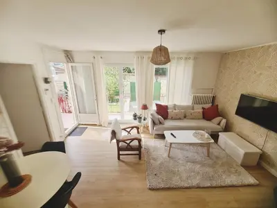 Coin salon dans l'établissement Maison Jardin des Plantes