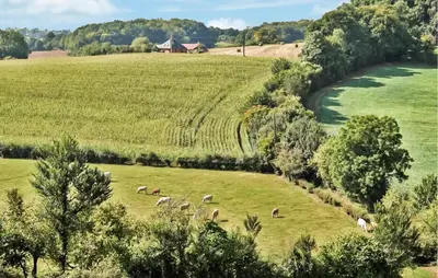 Paysage naturel près de la maison de vacances