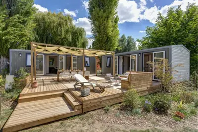 Jardin de l'établissement Cottage 2p