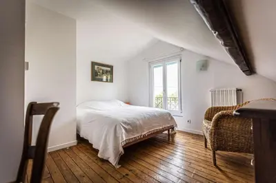 Un ou plusieurs lits dans un hébergement de l'établissement La Maison de Jouy