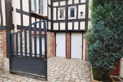 Plan de l'établissement Studio Gare centre Rouen Ménage et linges inclus