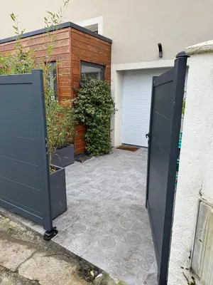 Plan de l'établissement Nice fully-equipped studio with terrace, Paris 30 min