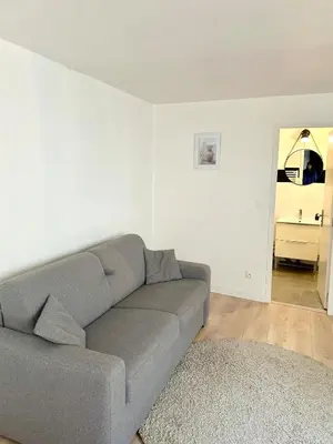 Coin salon dans l'établissement Studio Cosy Centre ville