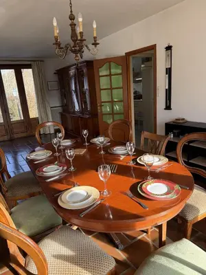 Plan de l'établissement Maison 168m2, jardin, rivière, animaux acceptés
