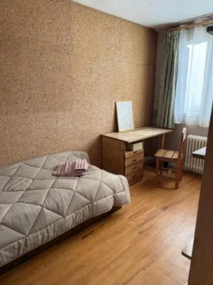 Un ou plusieurs lits dans un hébergement de l'établissement Maison 168m2, jardin, rivière, animaux acceptés