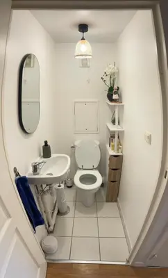 Salle de bains dans l'établissement Espace privatif calme et tout confort