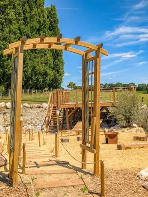 Plan de l'établissement Historic Estate With Wellness Suites In Normandy