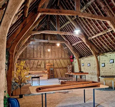 Plan de l'établissement Historic Estate With Wellness Suites In Normandy