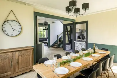 Plan de l'établissement Belle Époque Villa With Hot Tub In Forges-Les-Eaux