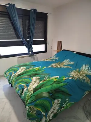 Un ou plusieurs lits dans un hébergement de l'établissement Studio val Notre dame
