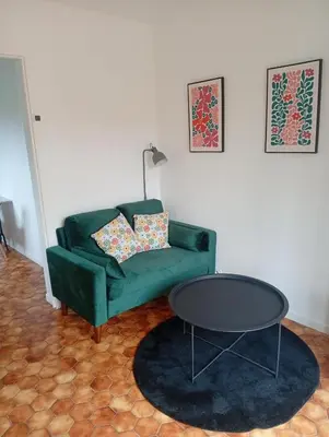 Coin salon dans l'établissement Le studio