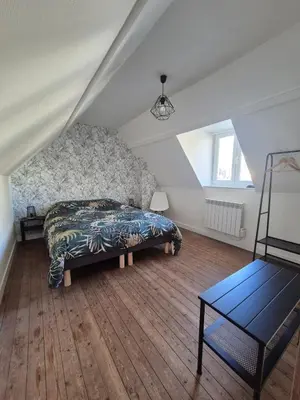 Un ou plusieurs lits dans un hébergement de l'établissement Maison à Rouen