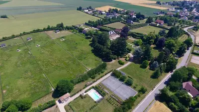Paysage naturel près de la maison de vacances