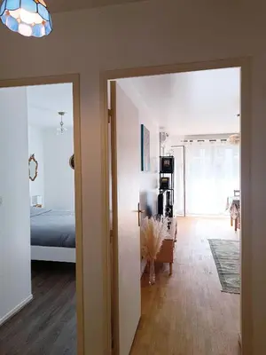 Un ou plusieurs lits dans un hébergement de l'établissement Appartement 2 pièces 30' Centre de Paris