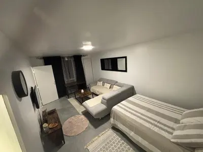 Télévision ou salle de divertissement dans l'établissement Studio 30 m2 Chantilly