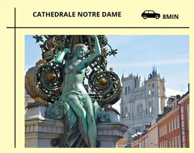 Lieu d'intérêt à proximité de l'appartement