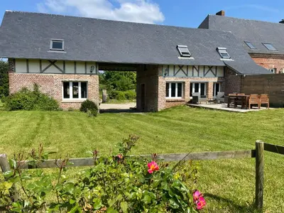 Jardin de l'établissement Le Clos Charmaine