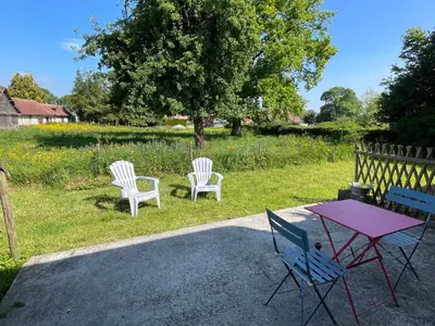 Jardin de l'établissement Le Clos Charmaine
