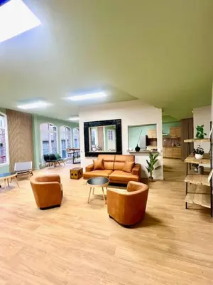 Coin salon dans l'établissement Neoresid - Résidence Saint Germain