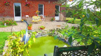 Jardin de l'établissement Les Trois Pommiers