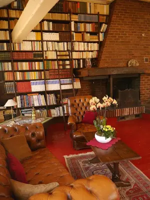 Bibliothèque dans le B&B/chambre d'hôtes