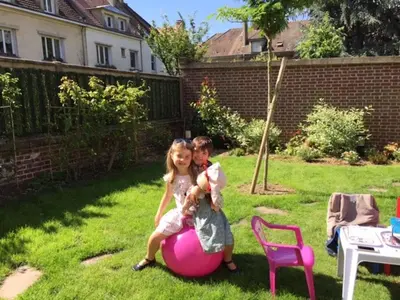 Jardin de l'établissement Au Coeur De Beauvais