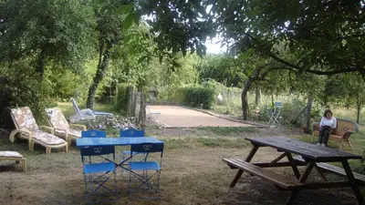 Jardin de l'établissement La Maison du Verger