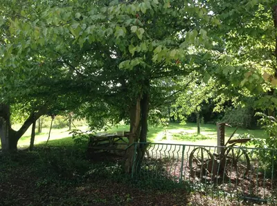 Jardin de l'établissement La Maison du Verger