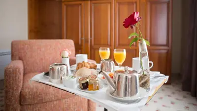 Nourriture dans l'hôtel ou à proximité