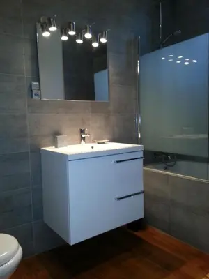 Salle de bains dans l'établissement GÎTE DU VALAMBOURG