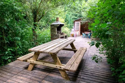Jardin de l'établissement Le Pré Sainte-Anne