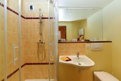 Salle de bains dans l'établissement Urban Style hotel de l'Europe