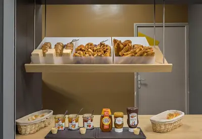 Nourriture dans l'hôtel ou à proximité
