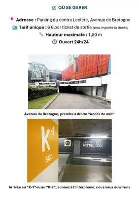 Plan de l'établissement B&B HOTEL Rouen Centre