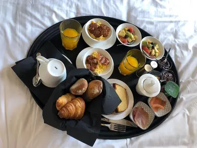 Nourriture dans l'hôtel ou à proximité