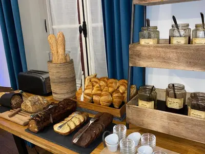 Nourriture dans l'hôtel ou à proximité