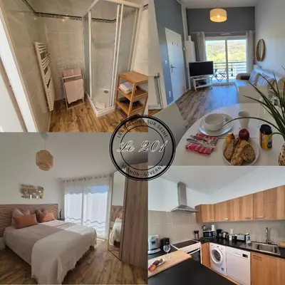 Cuisine ou kitchenette dans l'établissement Balcons sur Seine - Vernon Giverny