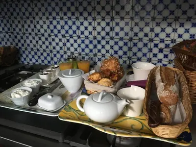 Nourriture dans la maison de vacances ou à proximité