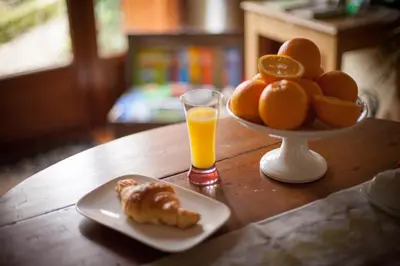 Nourriture dans le B&B/chambre d'hôtes ou à proximité