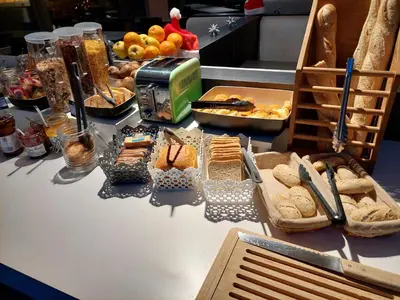 Nourriture dans l'hôtel ou à proximité