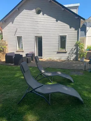 Jardin de l'établissement Le petit manoir