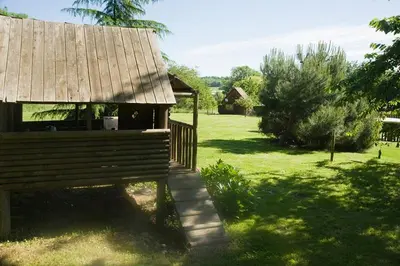 Jardin de l'établissement Le clos des charmelines