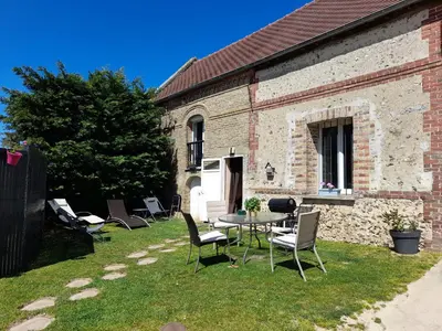 Jardin de l'établissement Gite De La Baguelande