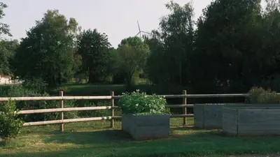 Jardin de l'établissement Lieu Dieu, Domaine de Campagne