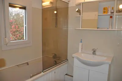Salle de bains dans l'établissement Carpe Diem 76