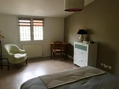 Un ou plusieurs lits dans un hébergement de l'établissement La Ferrière