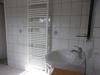 Salle de bains dans l'établissement Gîte à la campagne