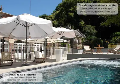 Piscine de l'établissement Domaine de Joinville & Spa ou située à proximité